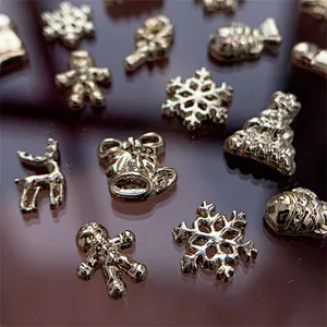 Alloy Christmas Nail Art Decoration